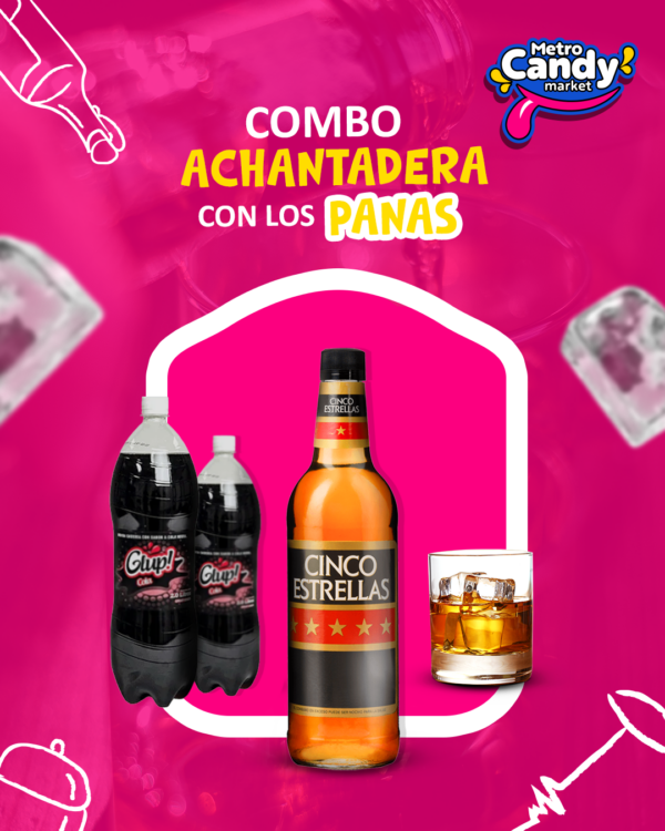 Combo achantadera con los panas